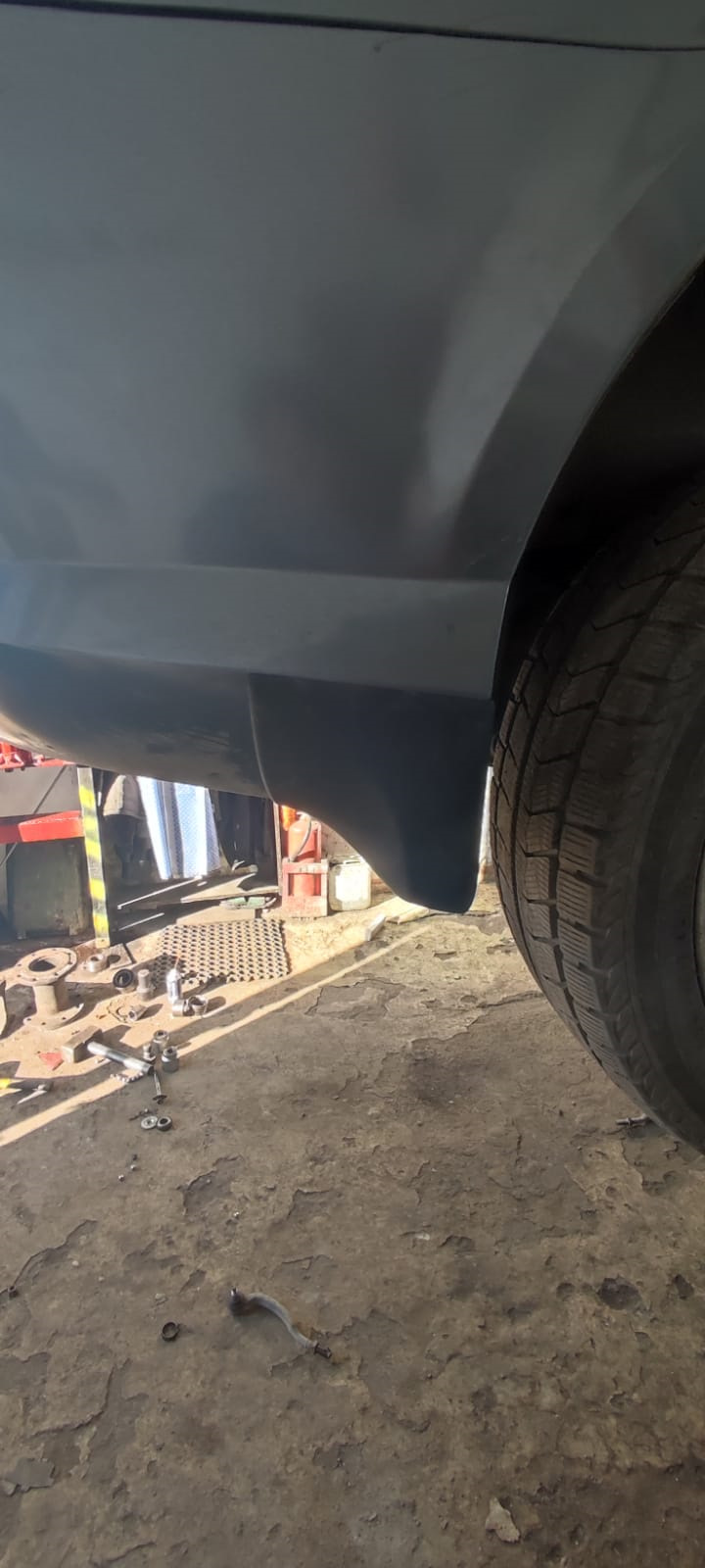 Долгожданные ништячки ч.3. (Брызговики) — Peugeot 407, 3 л, 2004 года ...