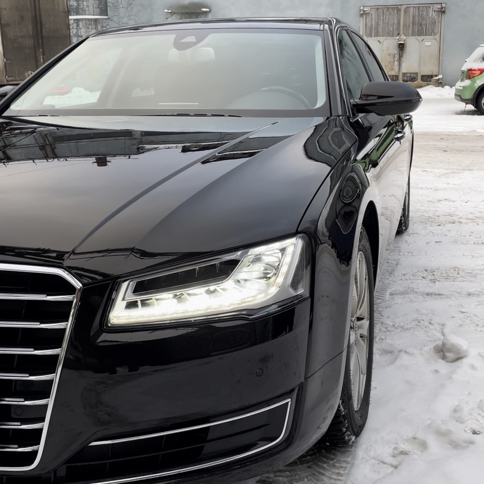 Полировка и керамика Audi A8 — DRIVE2