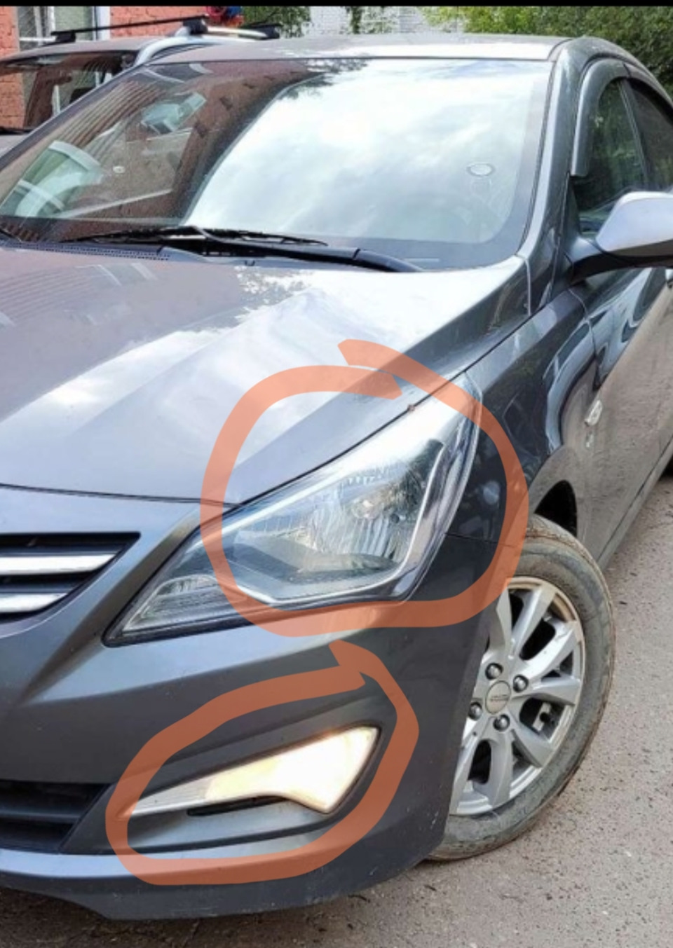 ДХО ИЛИ ПТФ? — Hyundai Solaris (1G), 1,6 л, 2016 года | просто так | DRIVE2