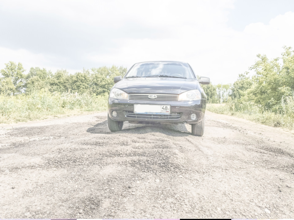 Поднял просвет… и в больших раздумьях. — Lada Калина универсал, 1,4 л ...