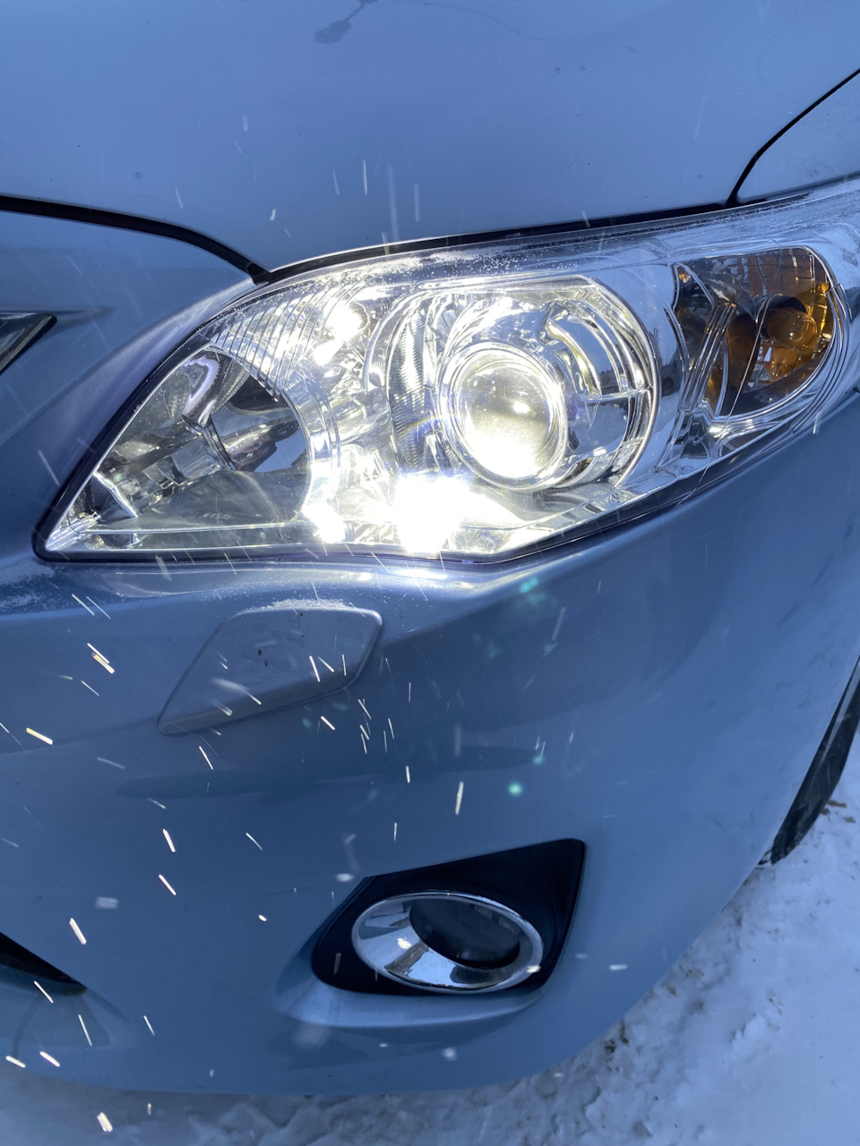 Да будет свет.Aozoom A4+ — Toyota Corolla (140/150), 1,4 л, 2008 года ...