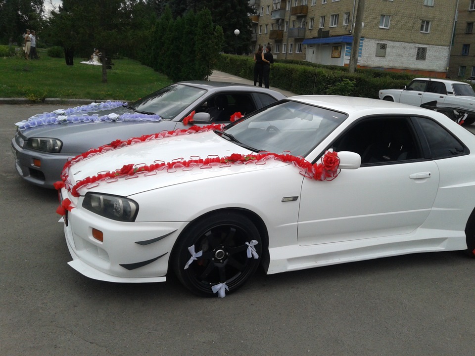 Торт Nissan Skyline r34