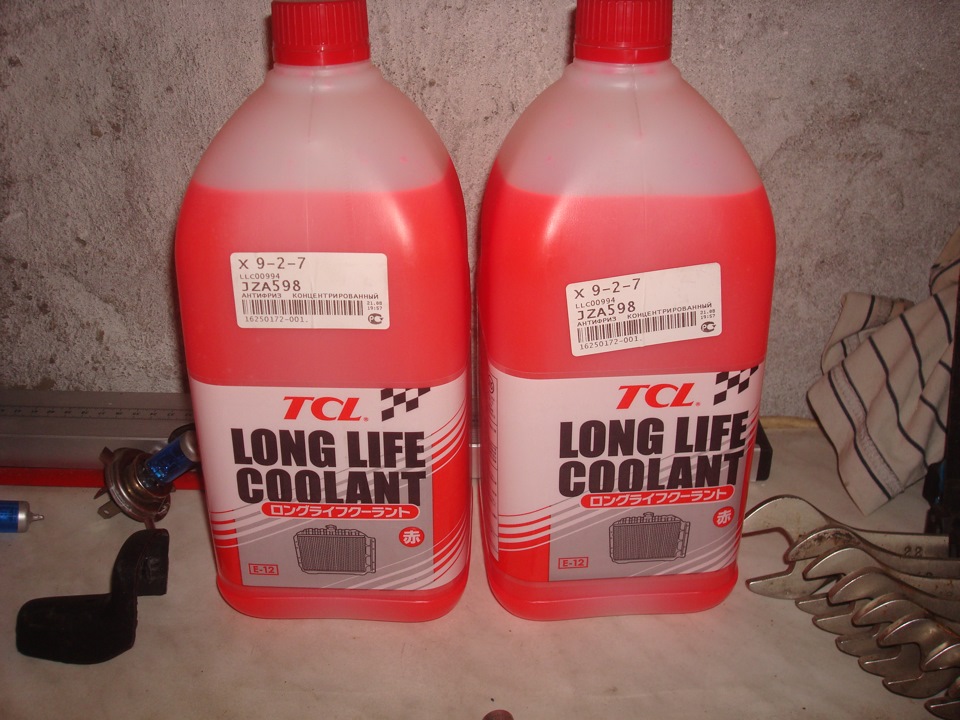 LLC00994 АНТИФРИЗ LLC JIS (КОНЦЕНТРАТ) RED 2L TCL | Запчасти на DRIVE2