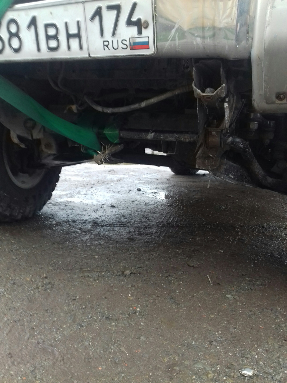 Стабилизатор поперечной устойчивости. — Mitsubishi Pajero (2G), 2,5 л ...