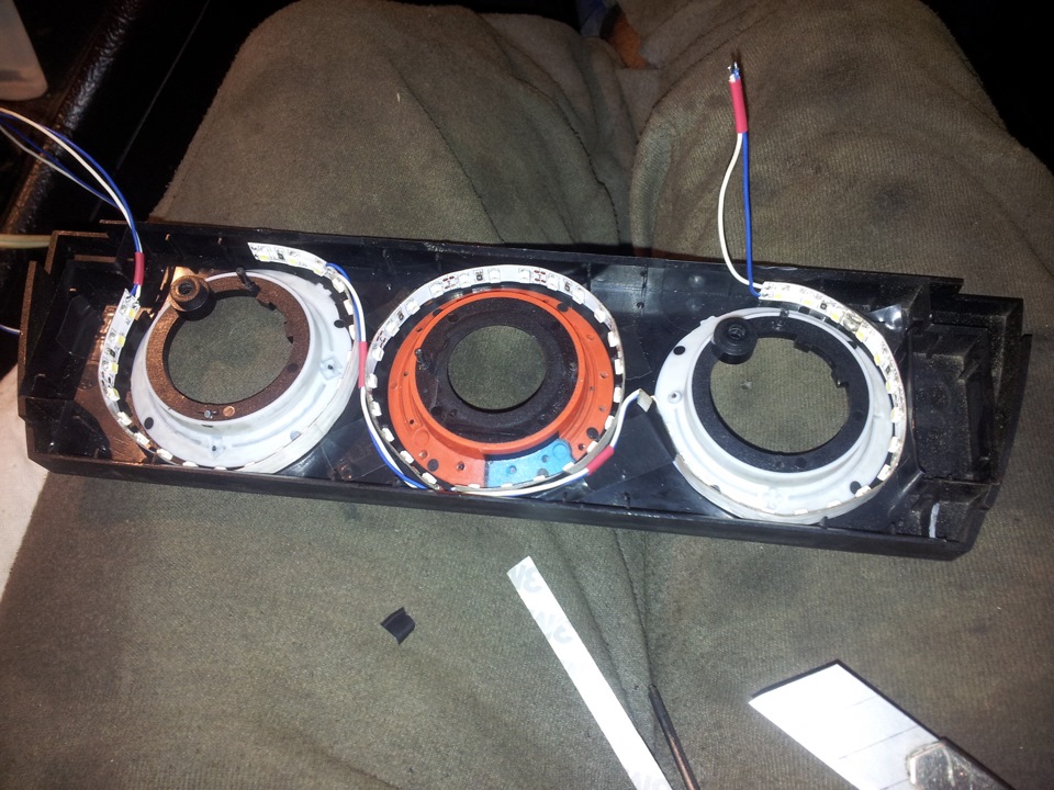 Подсветка регулятора печки — Audi 100 (C4), 2 л, 1991 года ...