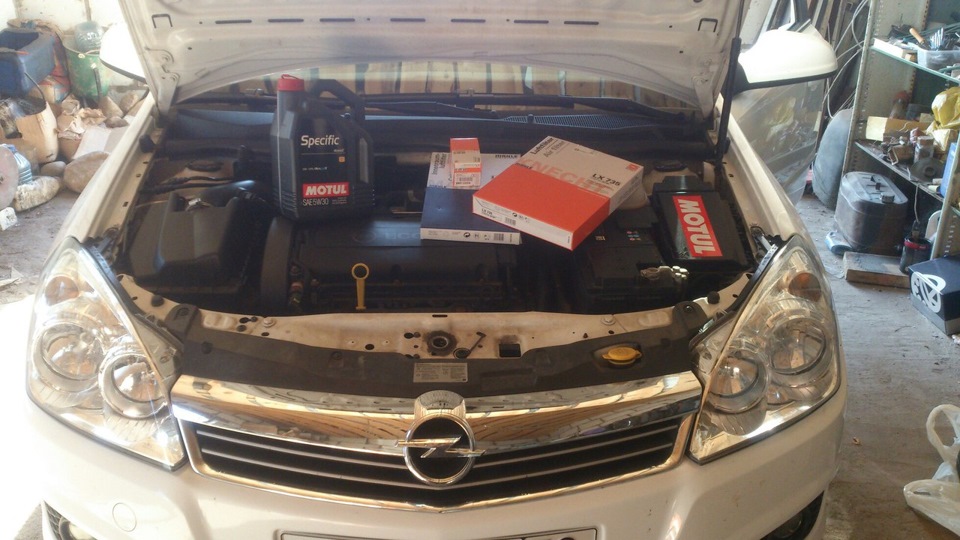 ТОшка — Opel Astra H, 1,8 л, 2012 года | плановое ТО | DRIVE2