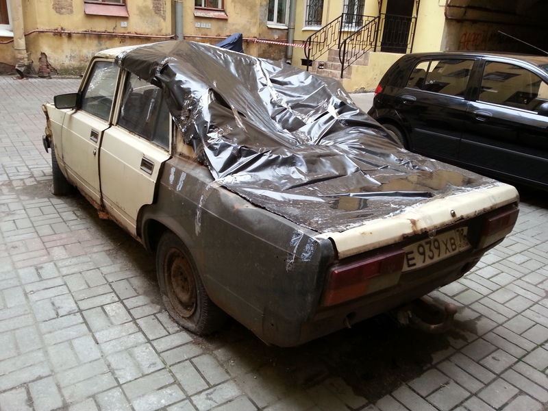 Брошенные автомобили в санкт петербурге