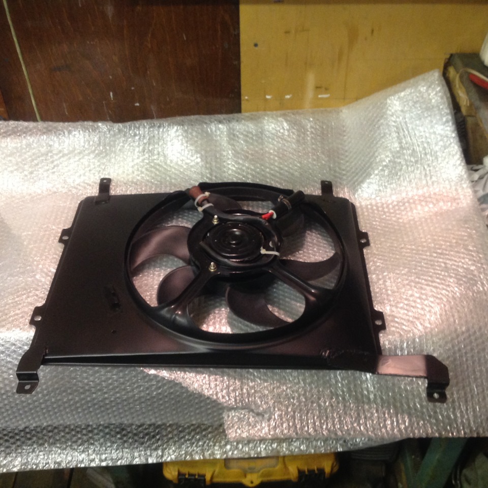 Как подключить электровентилятор вместо вискомуфты