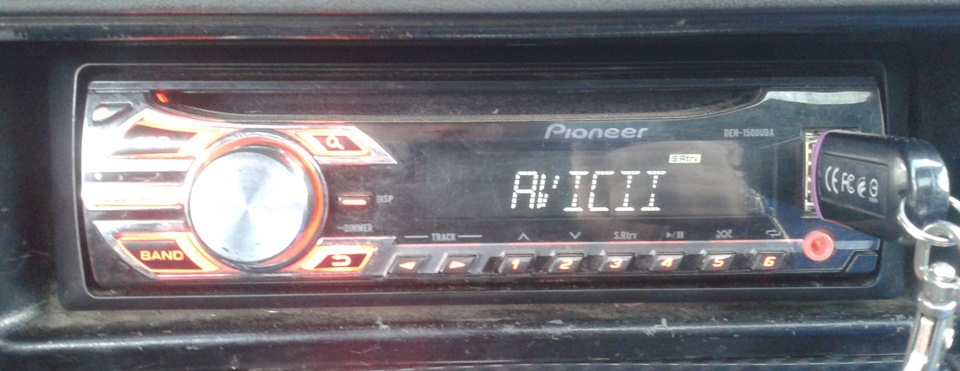 Магнитолка pioneer-deh-1500uba — Ford Sierra, 1,6 л, 1988 года ...