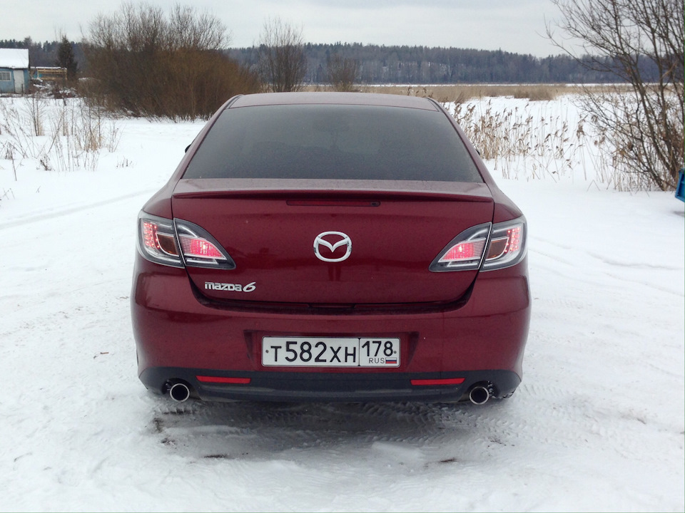 задние фонари mazda 6 gh