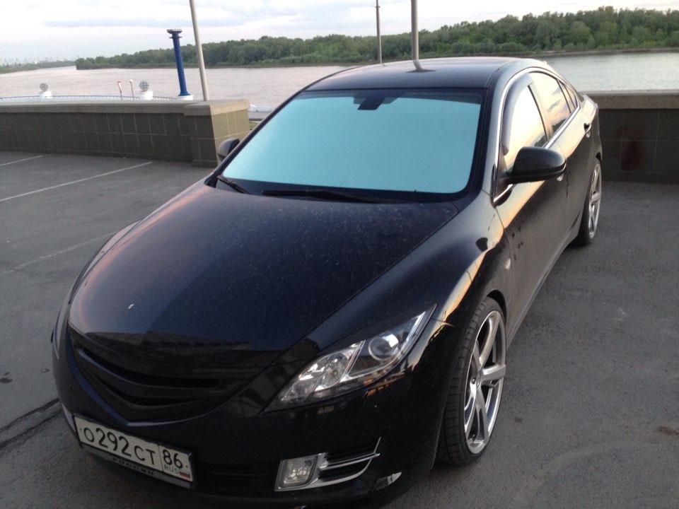 Тонированная мазда 6. Mazda 6, 2008 тонированная. Mazda 6 GH тонировка. Мазда 6 2008 тонированная.