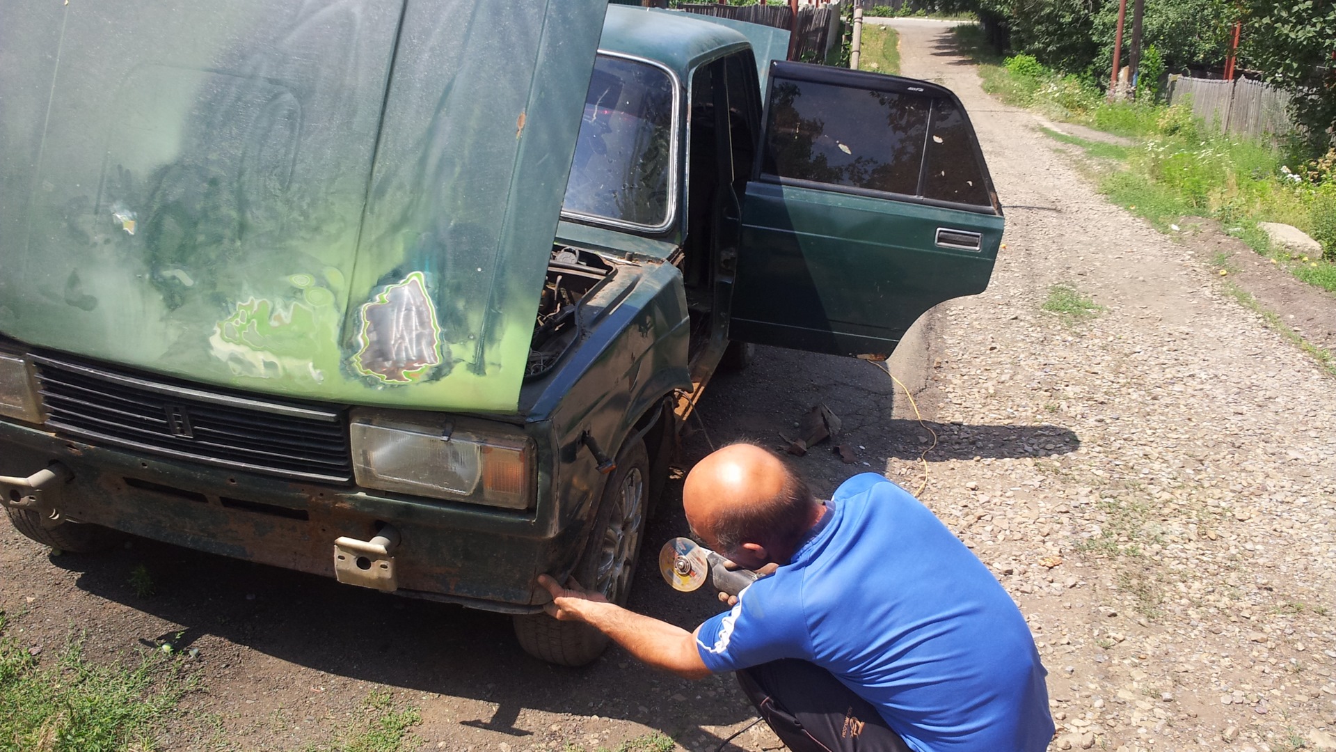 Lada 2105 1.7 бензиновый 1980 | ☭☭☭green-blue☭☭☭ на DRIVE2