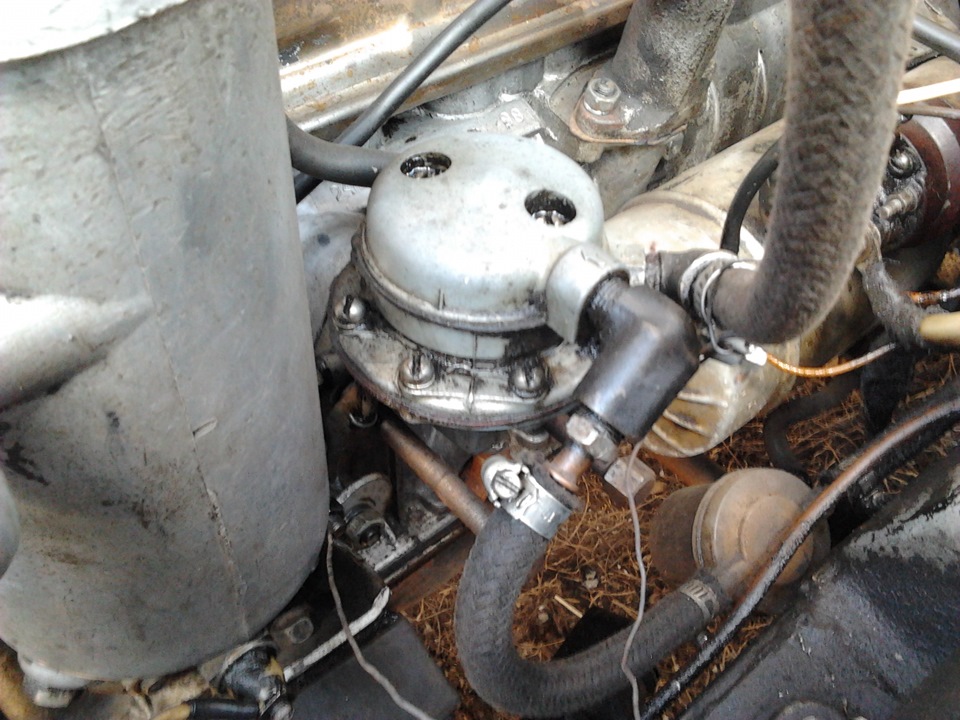 Бензонасос — ГАЗ 24, 2,5 л, 1981 года | поломка | DRIVE2