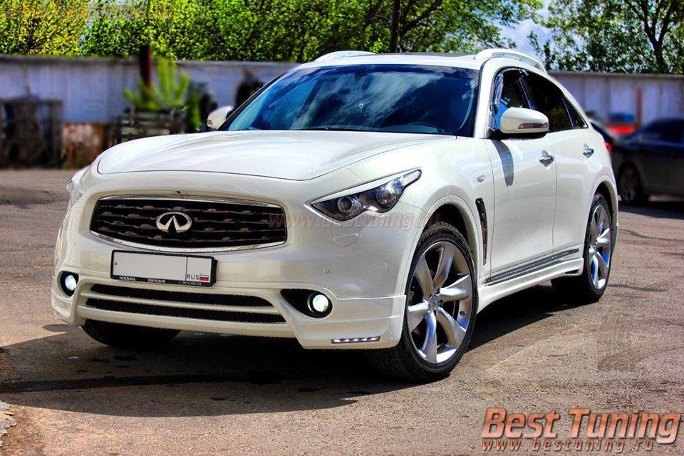 Infiniti fx35 Р±РµР»С‹Р№