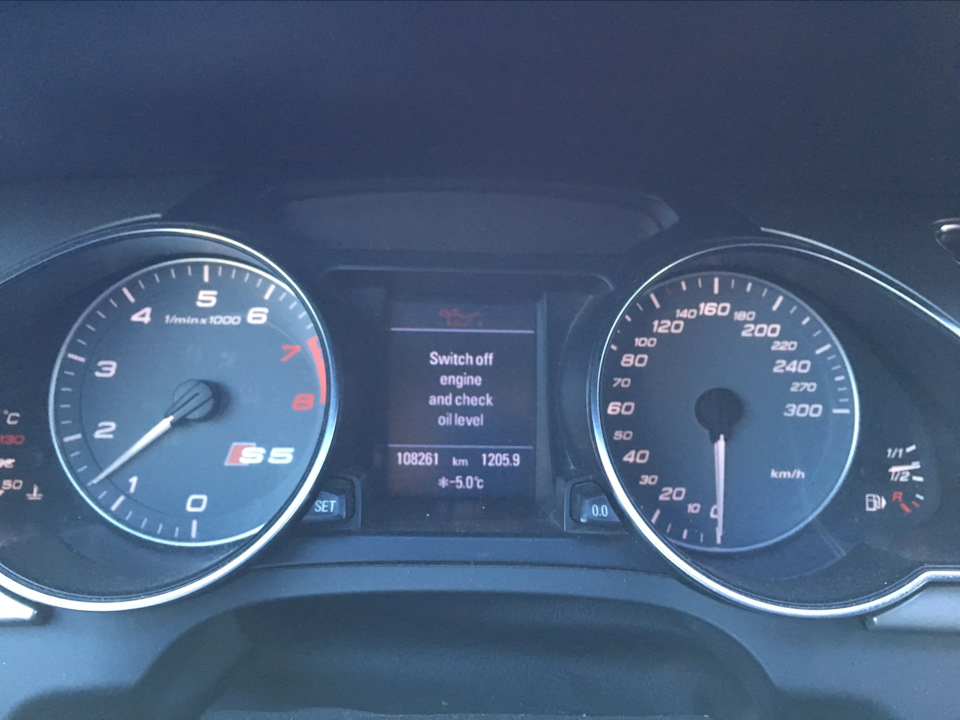 Давление масла — Audi S5 (1G), 4,2 л, 2008 года | поломка | DRIVE2