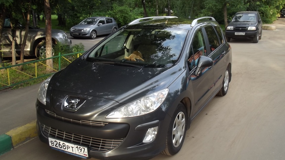 RD 45 и русский дисплей. — Peugeot 308 SW (1G), 1,6 л, 2008 года ...