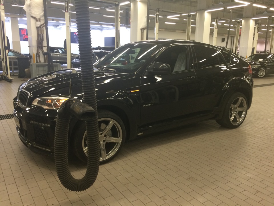 Занижение bmw x6 e71