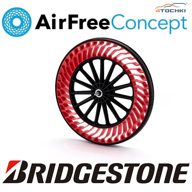 Безвоздушные шины от Bridgestone — 4точки на DRIVE2