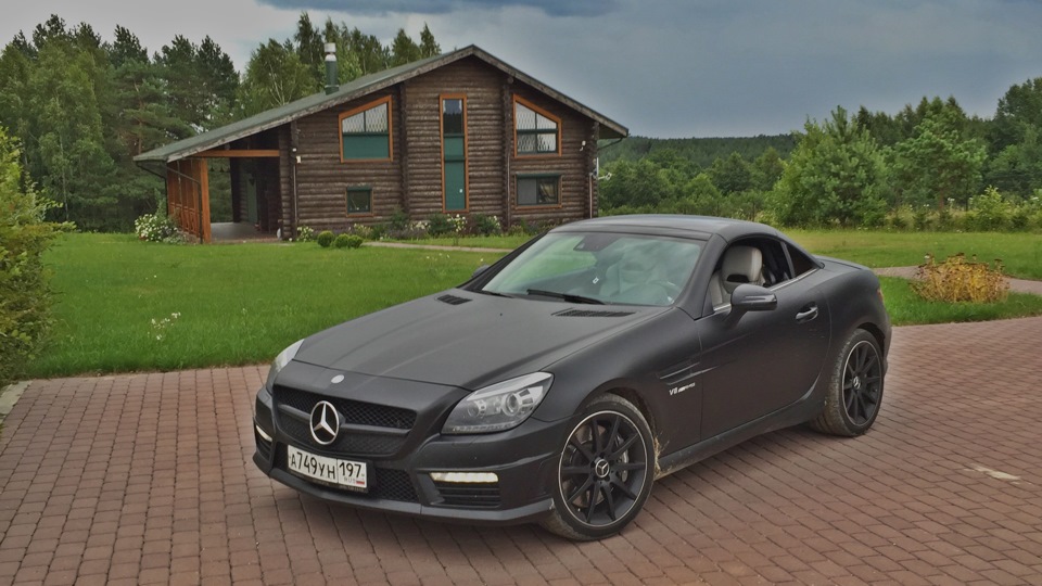 SLK 55 AMG двигатель