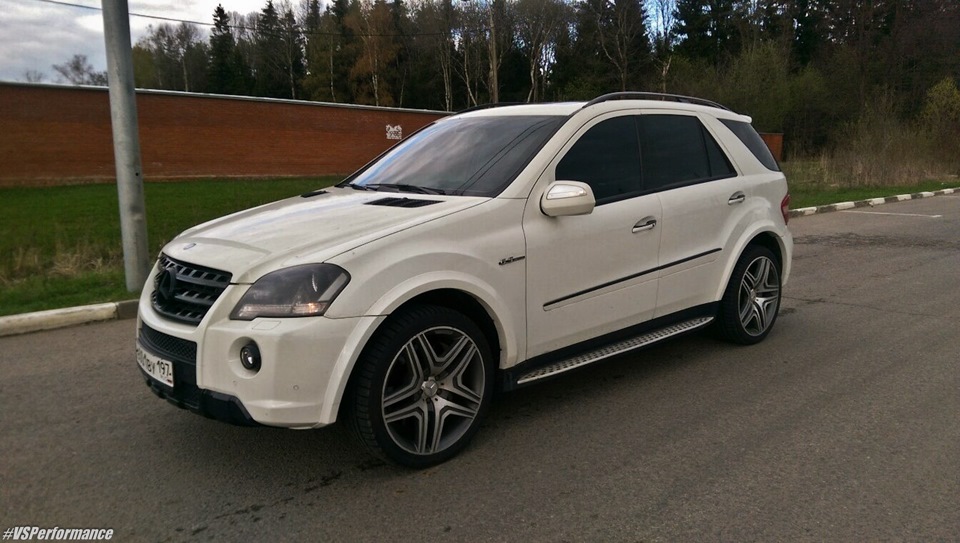 Mercedes ml w164 обвес