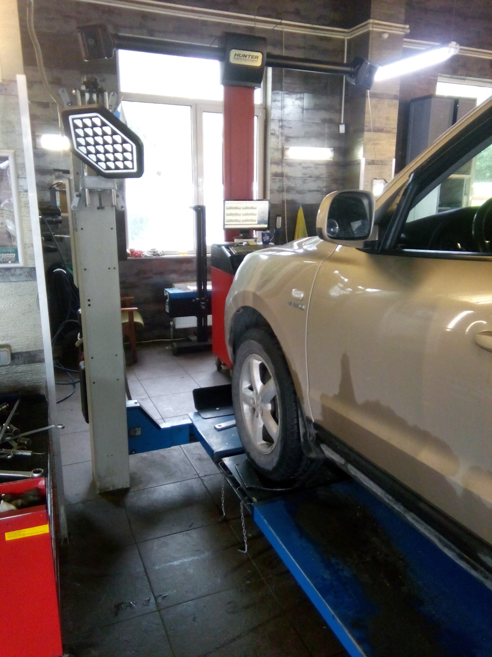 Photo from the logbook Hyundai Santa Fe (2G)