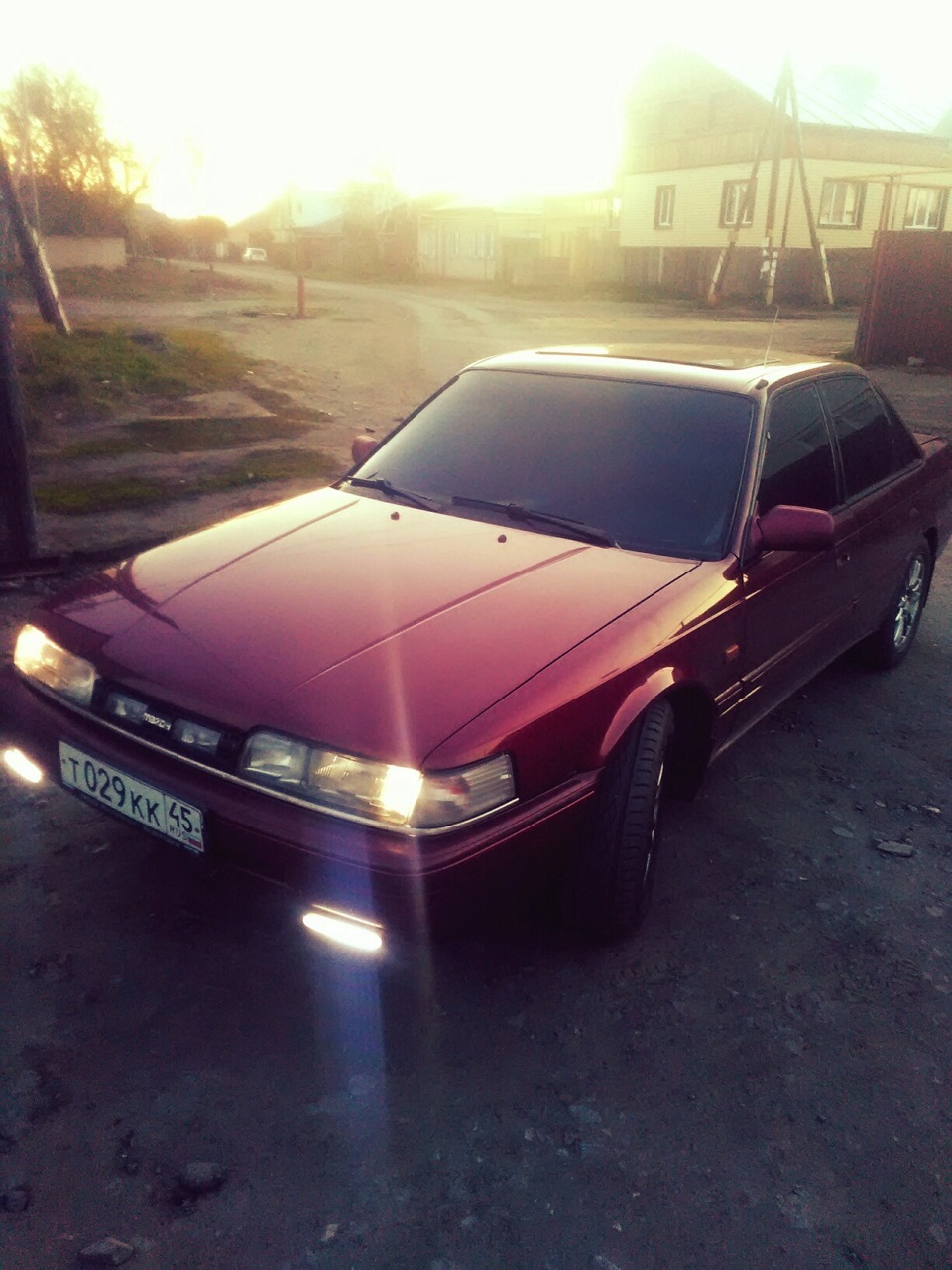 В Бункер! — Mazda 626 III (GD), 2 л, 1991 года | тюнинг | DRIVE2