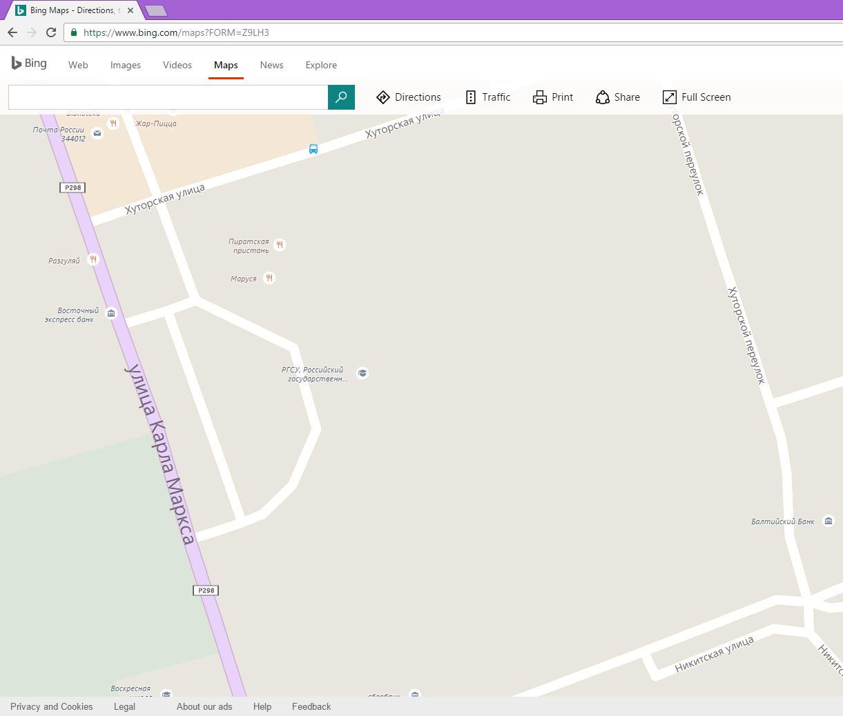 Maps directions
