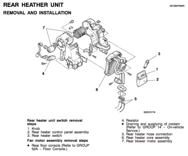 Схема печки паджеро 2