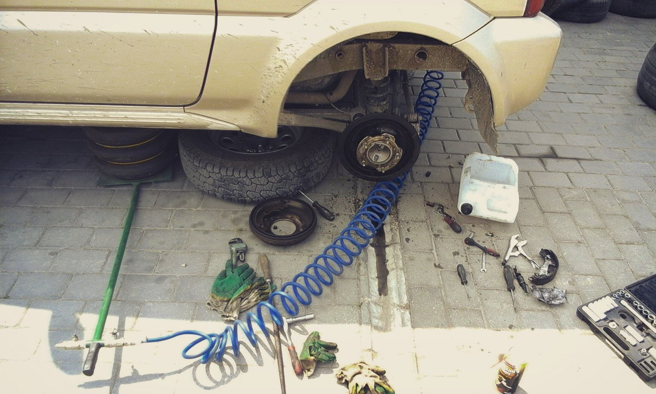 Замена сальника полуоси для самых маленьких. — Suzuki Jimny (1G), 1,3 л ...