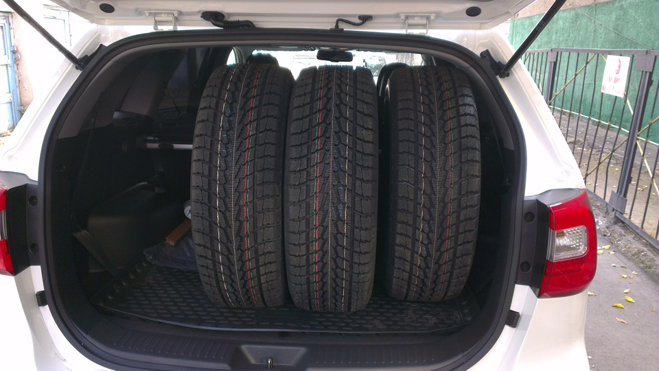 К зиме готов!)))) — KIA Sorento (2G), 3,5 л, 2013 года | шины | DRIVE2