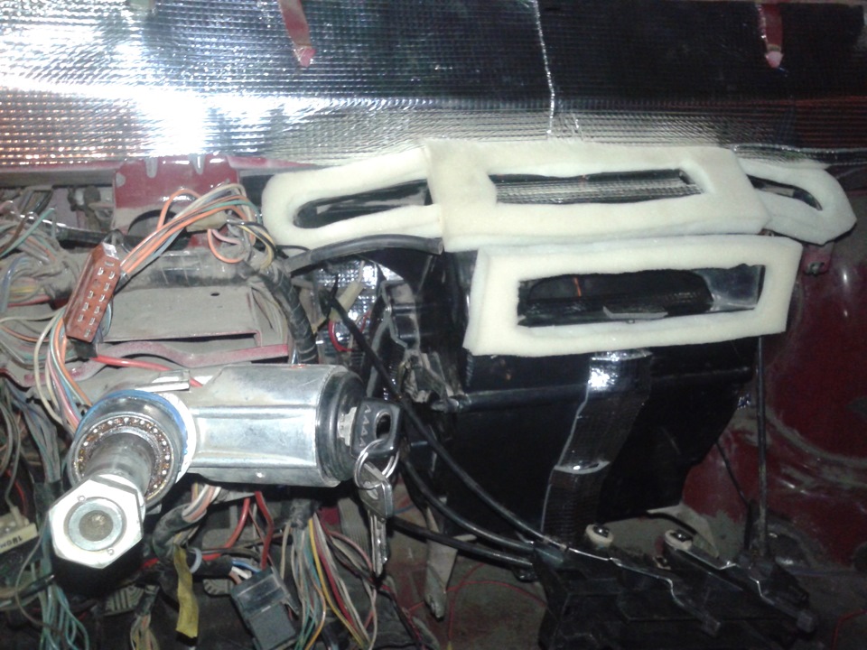 Чистка и проклейка печки — Lada 2109, 1,5 л, 1994 года | своими руками ...