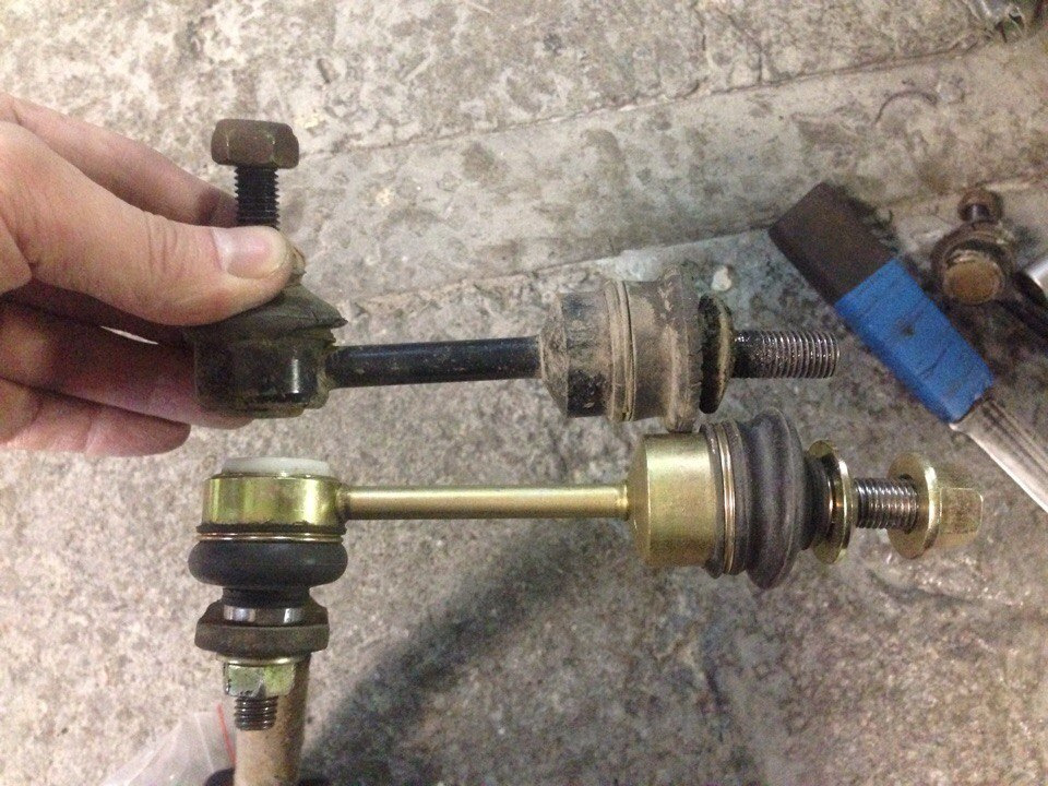 замена опоры стабилизатора поперечной устойчивости — BMW 3 series (E36 ...