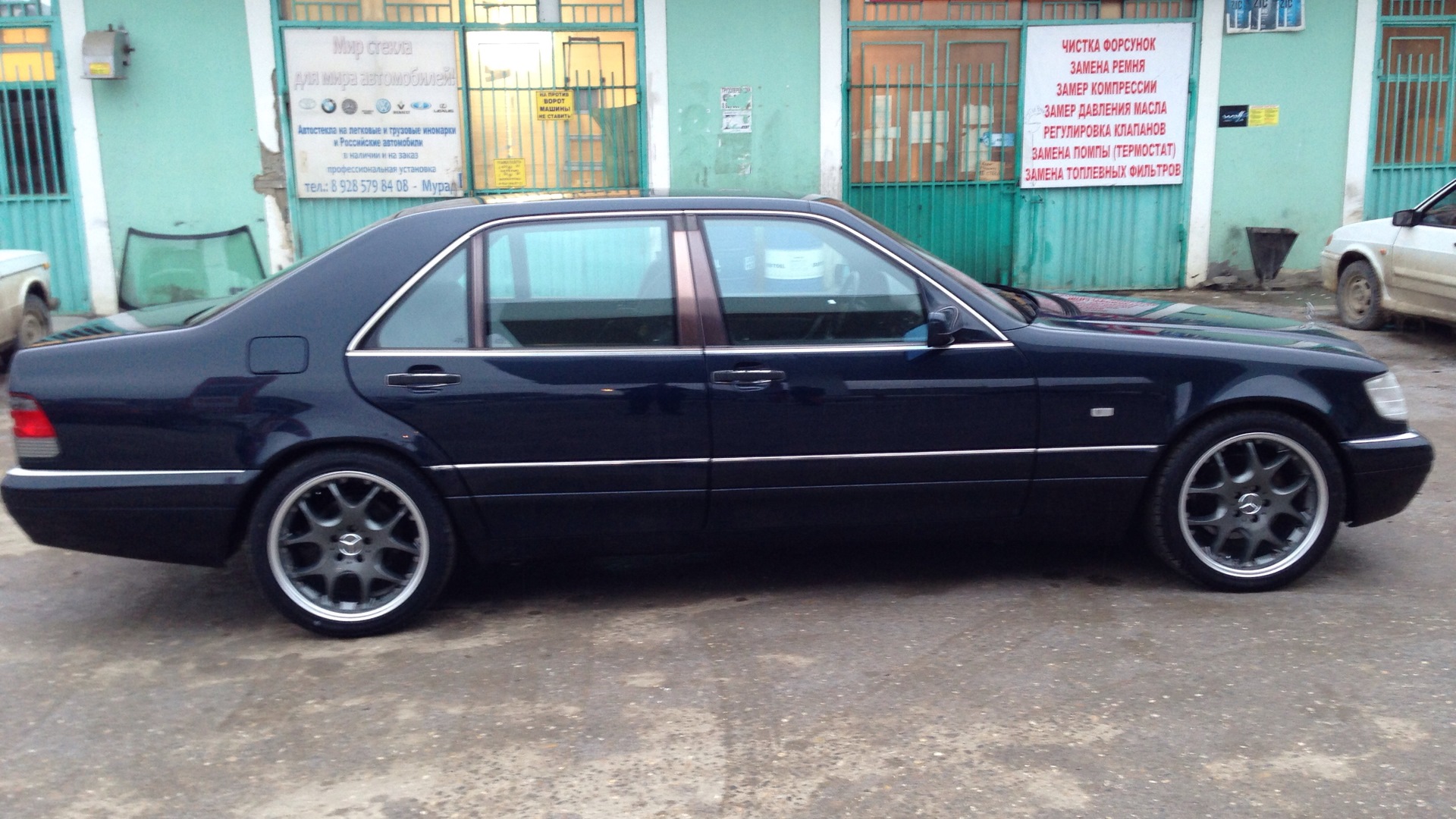 Mercedes-Benz S-Class (W140) 5.0 бензиновый 1997 | темно зеленый на DRIVE2