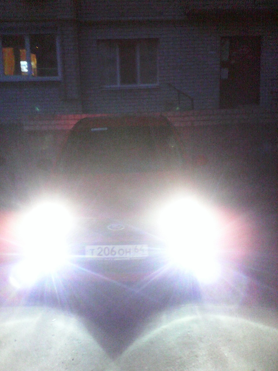 ксен в туманки+диоды в габариты — Ford Fusion, 1,4 л, 2007 года ...