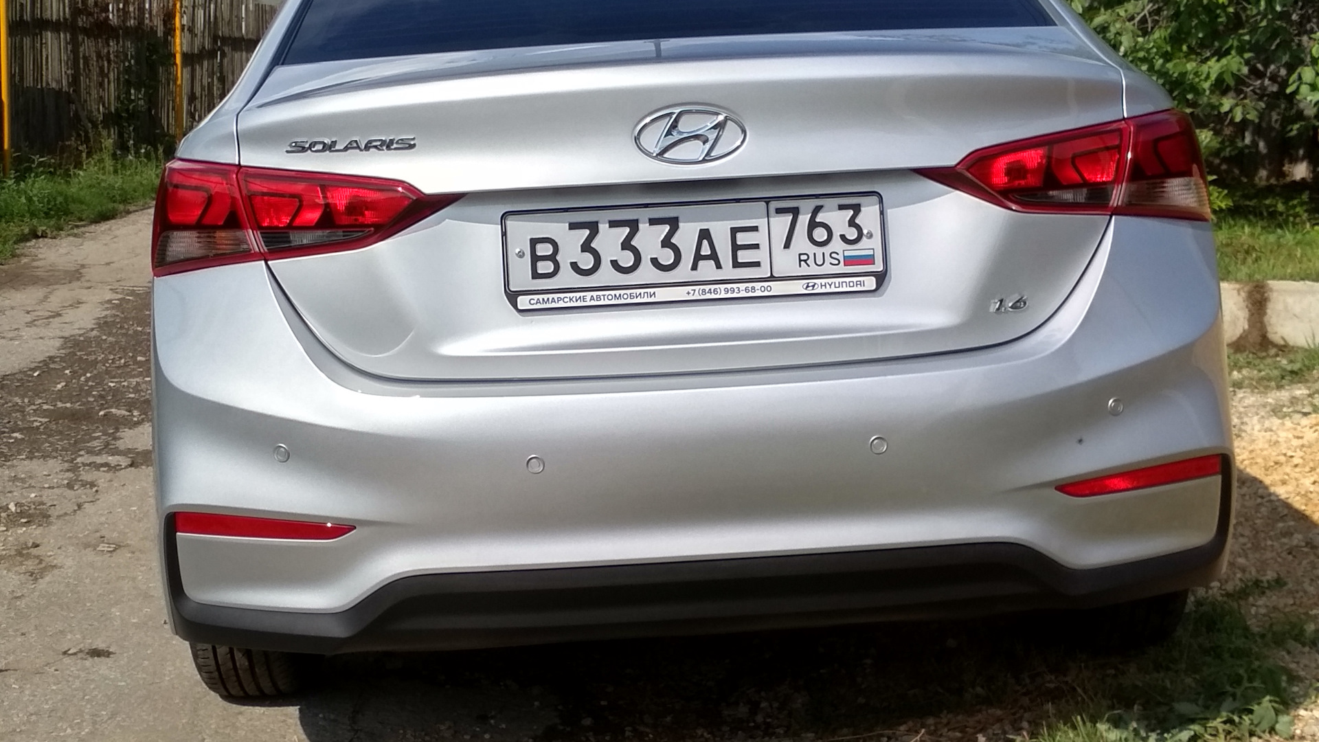 Hyundai Solaris (2G) 1.6 бензиновый 2019 | Серебристый 333 на DRIVE2