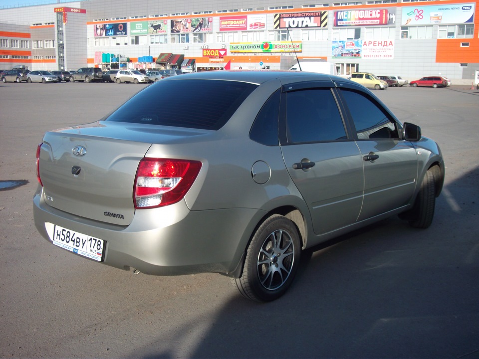 Кама-не, не видел! Привет Michelin) — Lada Гранта (1G), 1,6 л, 2012 ...