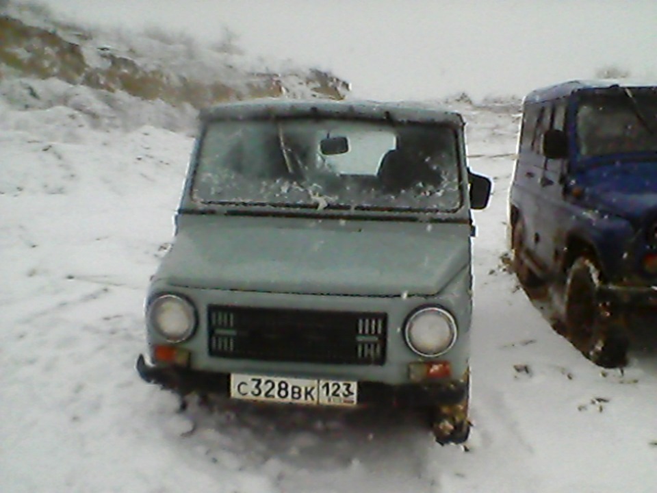 Луаз по снегу видео