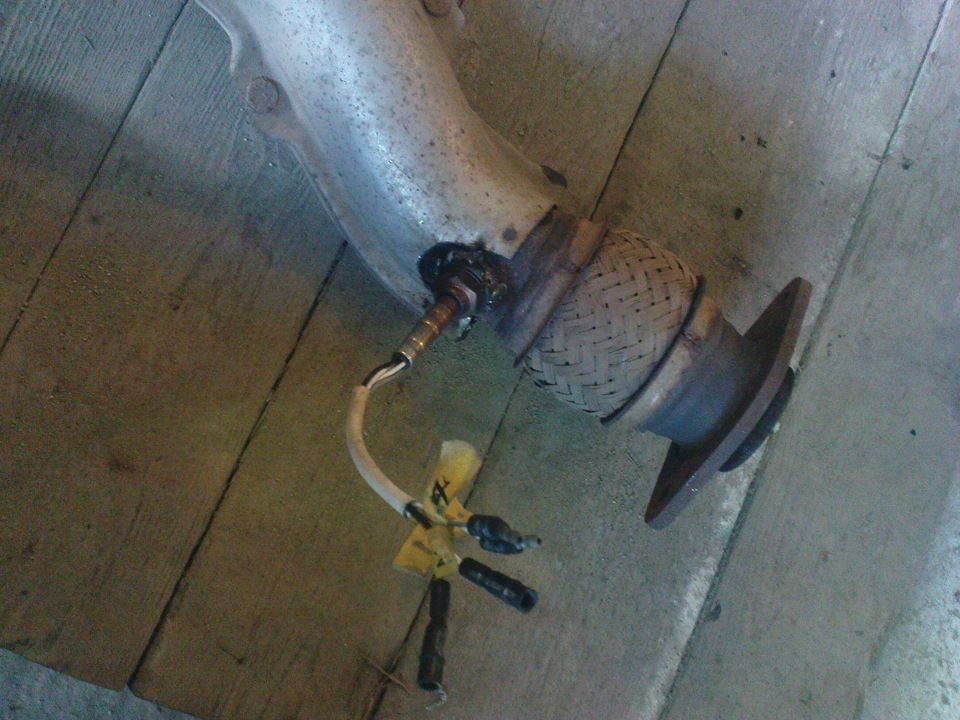 Этап №2.1 Установка ШЛЗ (Широкополосного Лямбда Зонда). — Nissan Stagea ...