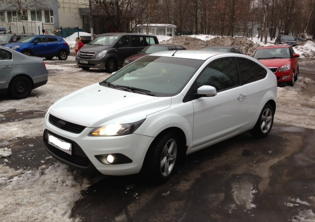 Замена базовых фар ФФ2 рестайл на линзы — Ford Focus Hatchback II, 1,8 ...