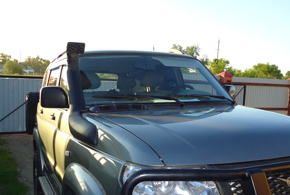 Ноздря на печку — УАЗ Patriot, 2,7 л, 2012 года | аксессуары | DRIVE2