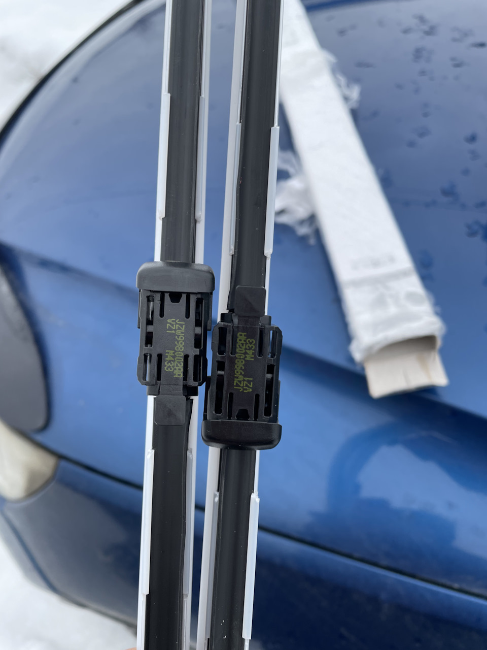 Оригинальные дворники Тигуан — Volkswagen Tiguan (1G), 1,4 л, 2009 года ...