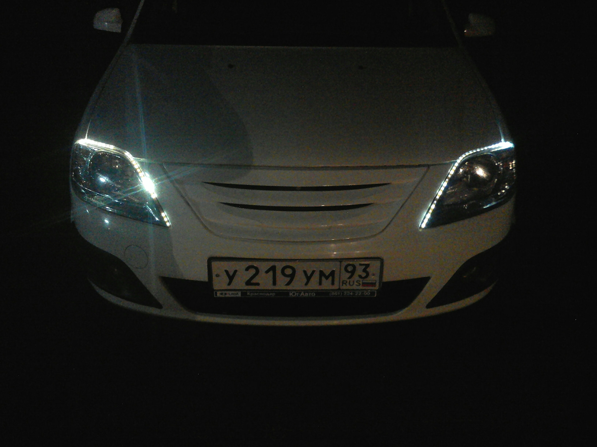 Решетка — Lada Ларгус, 1,6 л, 2012 года | тюнинг | DRIVE2