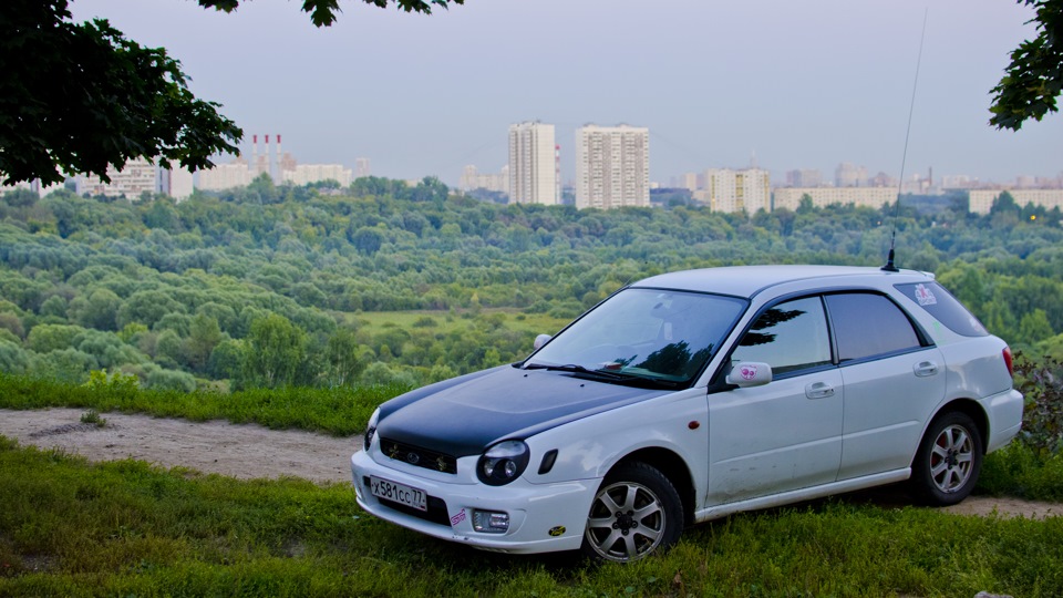 Габаритные огни — парковочные огни. — Subaru Impreza (GD/GG), 1,5 л ...