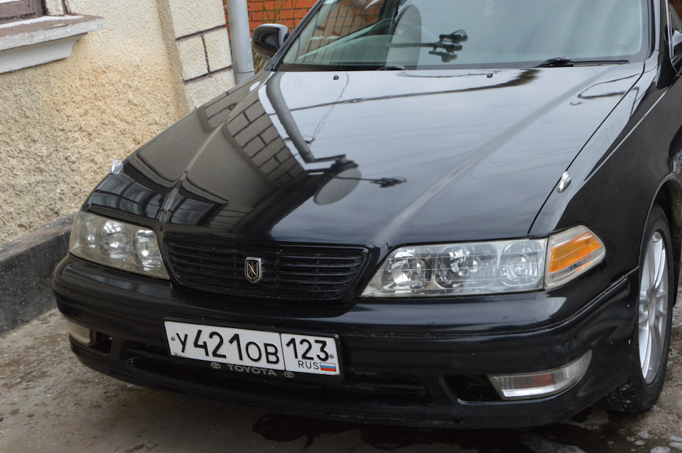 новые фары — Toyota Mark II (100)