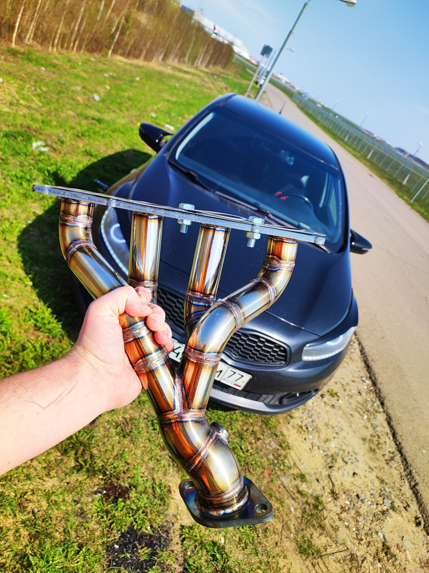 Ну что может быть всё таки stage 1 ? Выпускной коллектор 4-1 от Elemento  Exhaust — KIA Ceed (2G), 1,6 л, 2013 года | тюнинг | DRIVE2