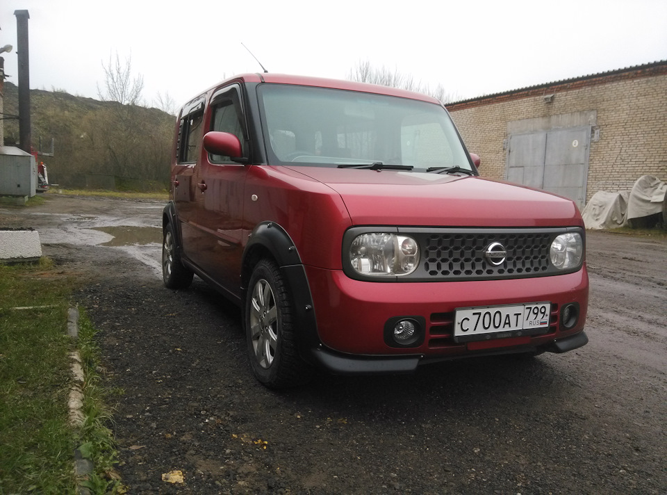 Фото в бортжурнале Nissan Cube II