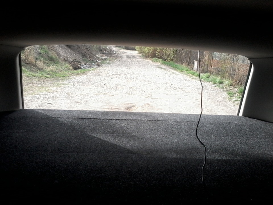 акустическая полка — Lada Приора универсал, 1,6 л, 2012 года | автозвук ...