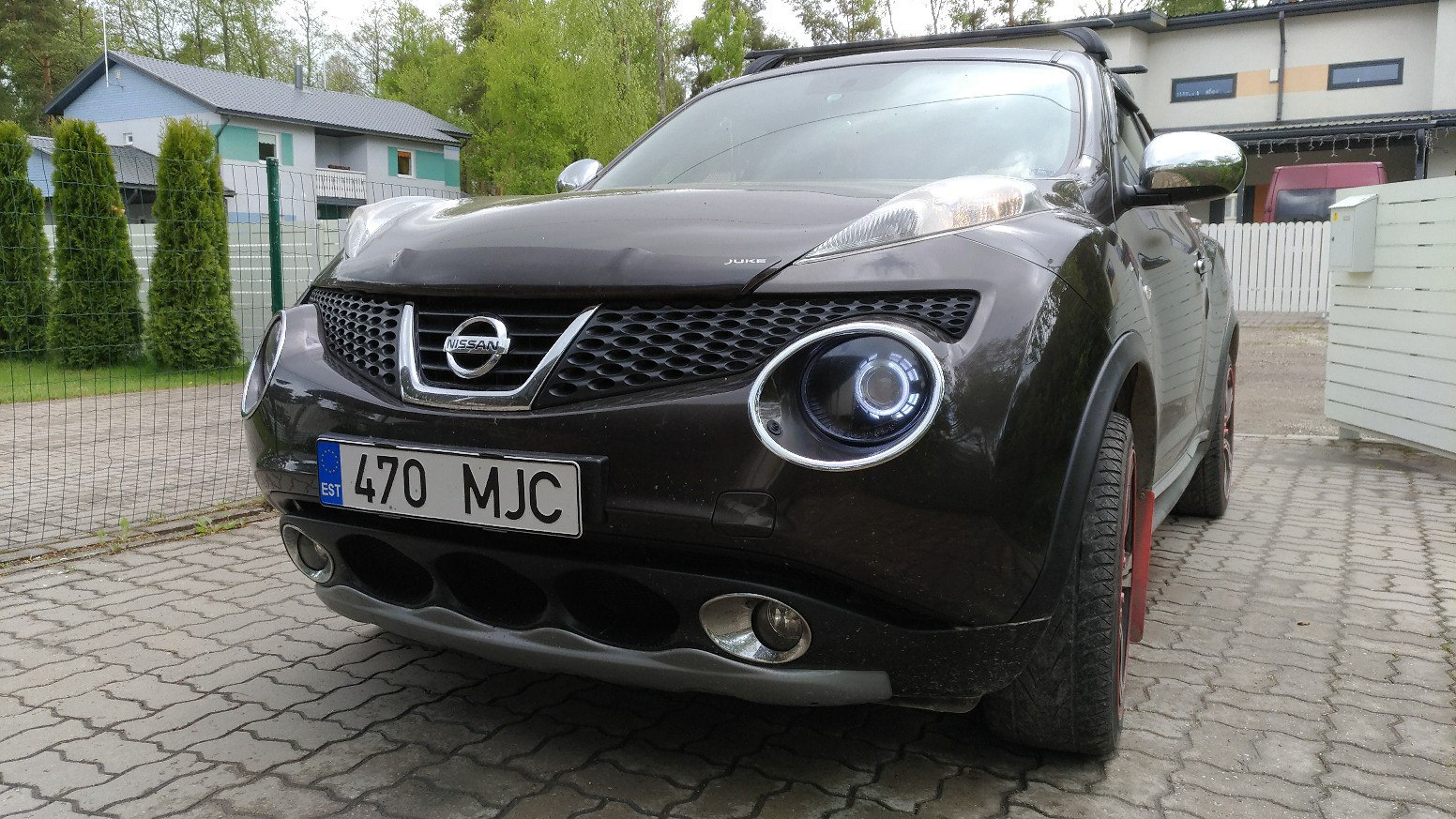 Nissan juke тюнинг фар