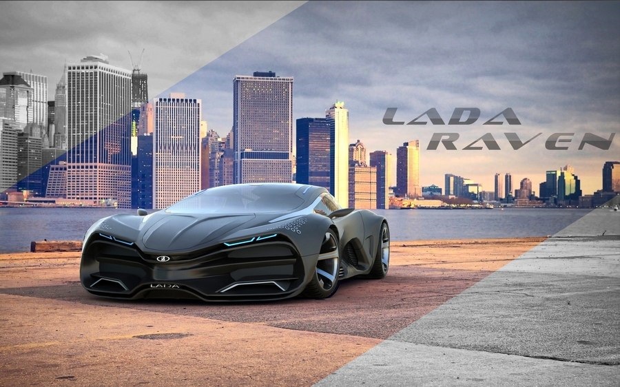 Равен машина. Lada Raven 2020. Лада Raven 2019. Лада Raven Concept. Лада гиперкар концепт.