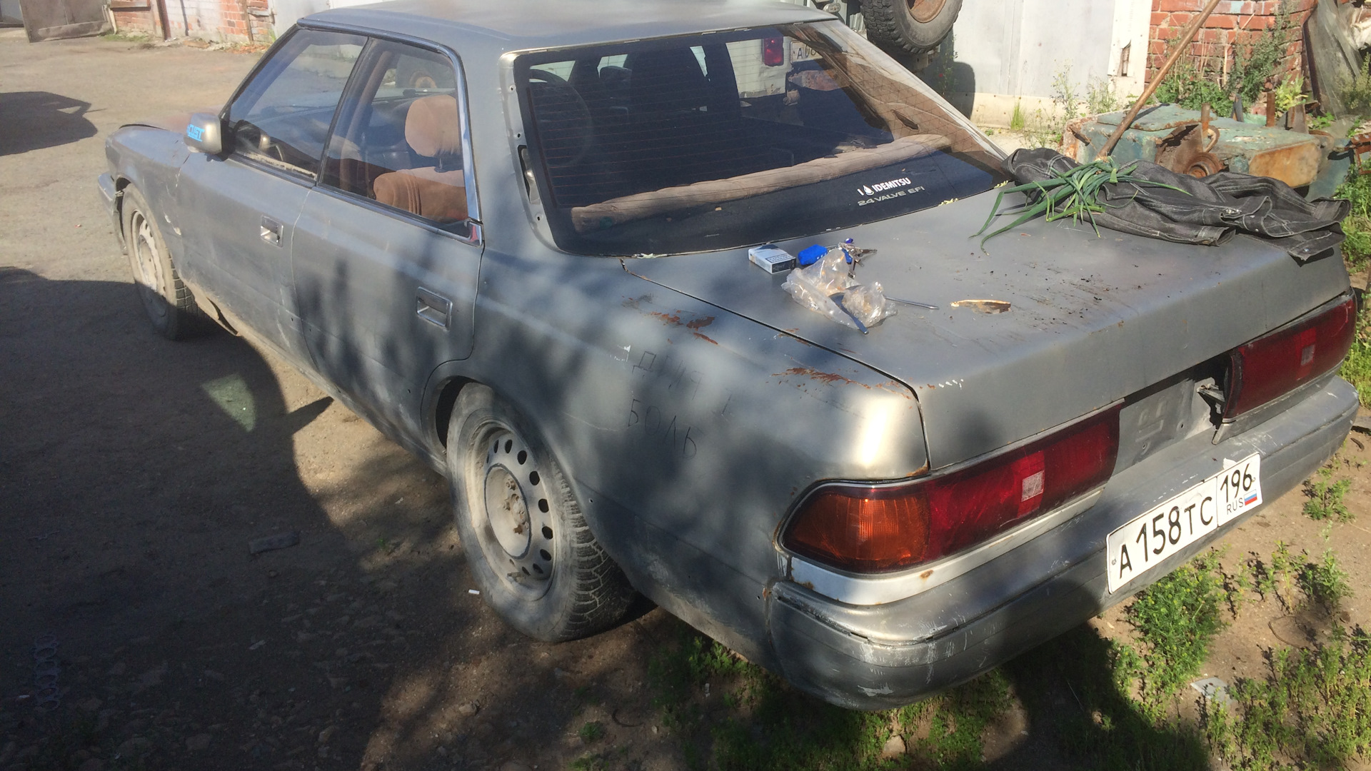 Toyota Mark II (80) 2.0 бензиновый 1988 | Стиль-утиль на DRIVE2